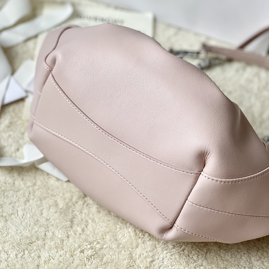 Givenchy Small Kenny Bag In Smooth Leather - Blossom Pink(32-22-17cm) - DopestKickz