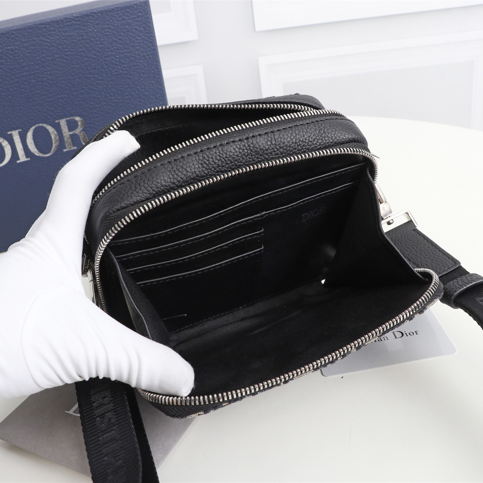 Dior Pouch With Shoulder Strap (17-12.5-5cm) - DopestKickz