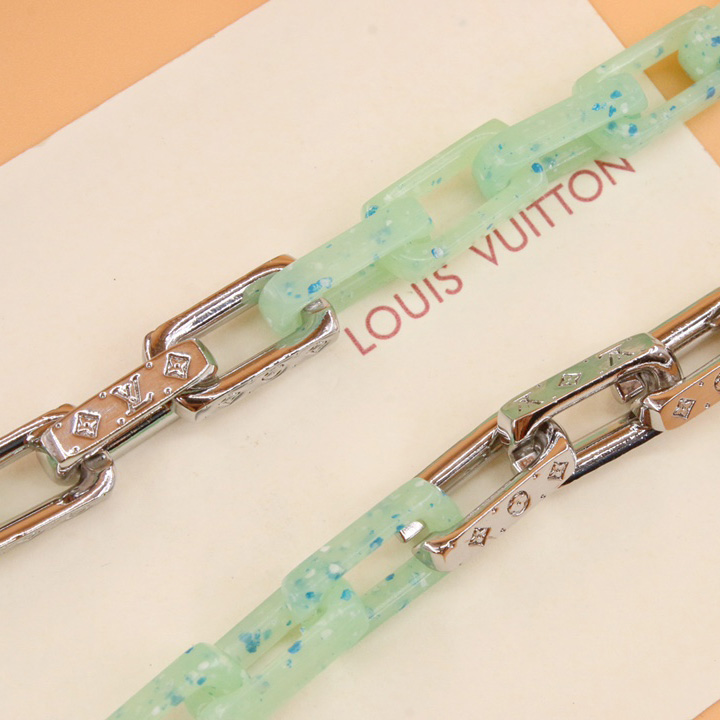 Louis Vuitton Monogram Chain Necklace  M00732 - DopestKickz