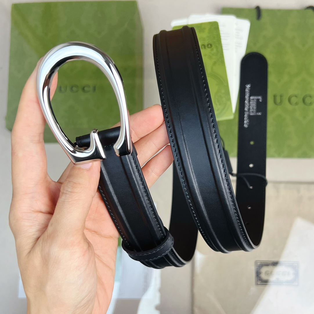 Gucci Belt With G Buckle - DopestKickz