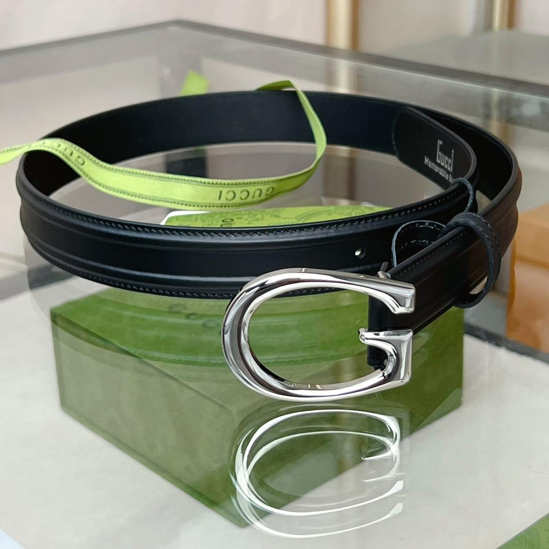 Gucci Belt With G Buckle - DopestKickz
