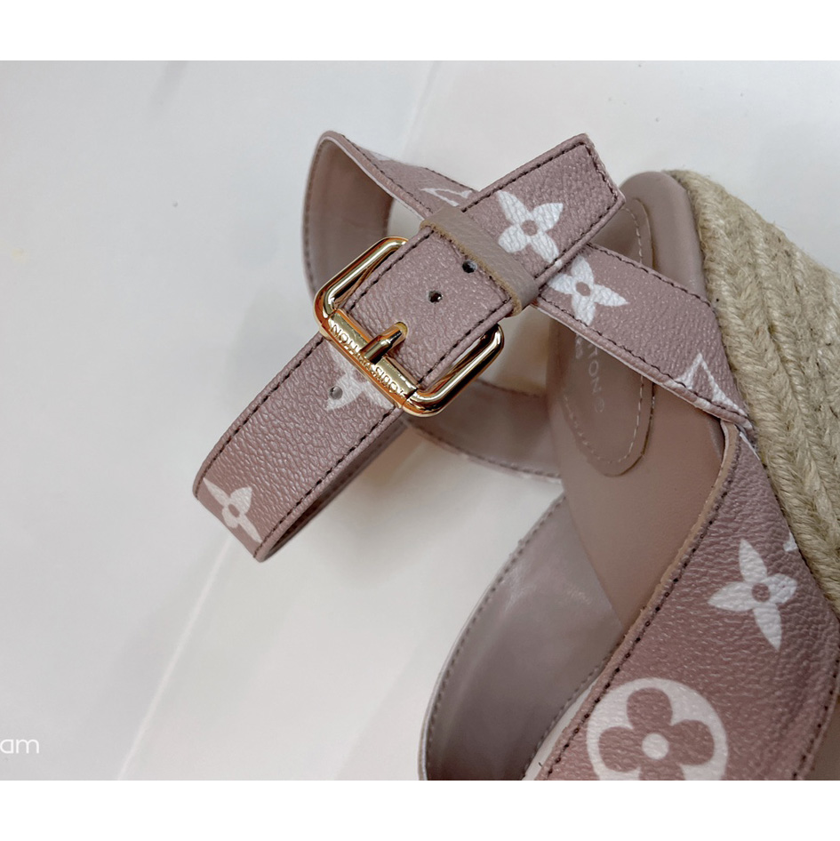 Louis Vuitton Starboard Wedge Sandal      1AA1G3 - DopestKickz