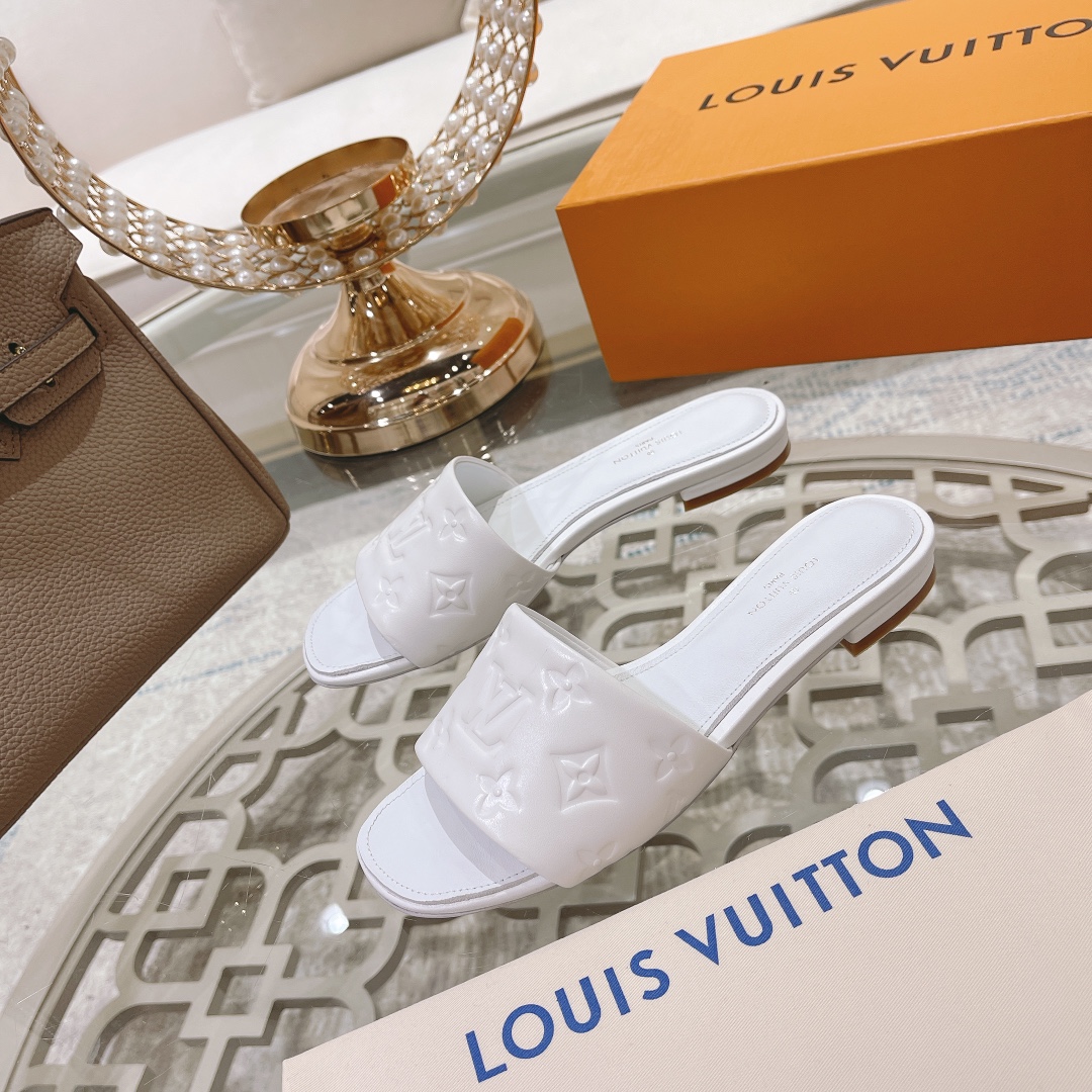 Louis Vuitton Revival Flat Mule     1A9P3T - DopestKickz