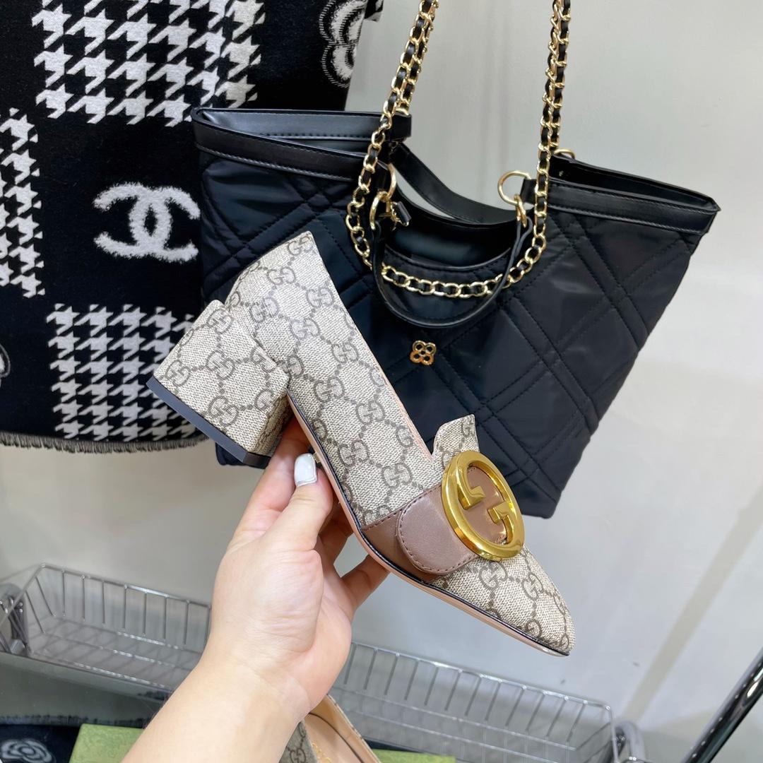 Gucci Women's Gucci Blondie Pump - DopestKickz