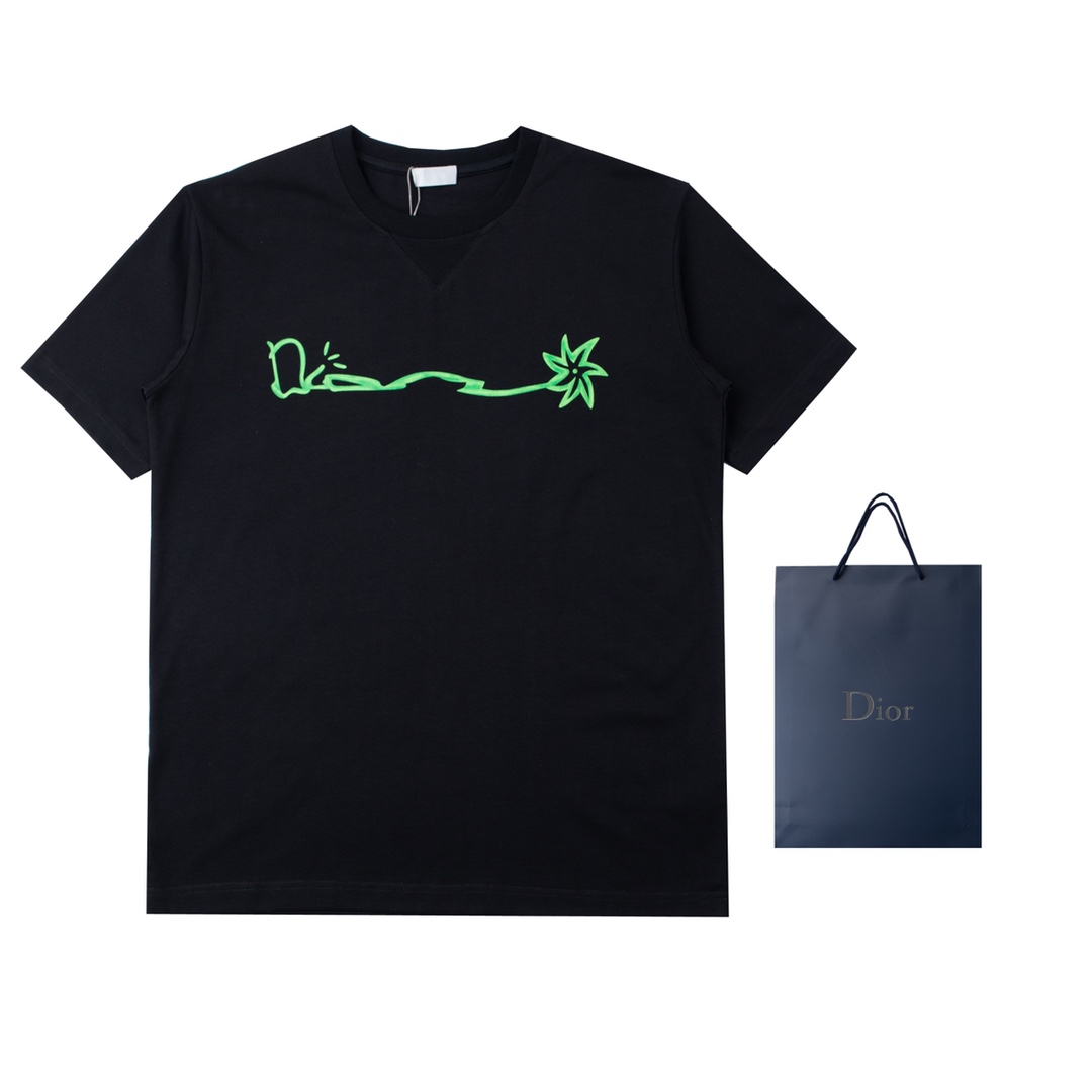Dior Oversized Cactus Jack Dior T-Shirt - DopestKickz