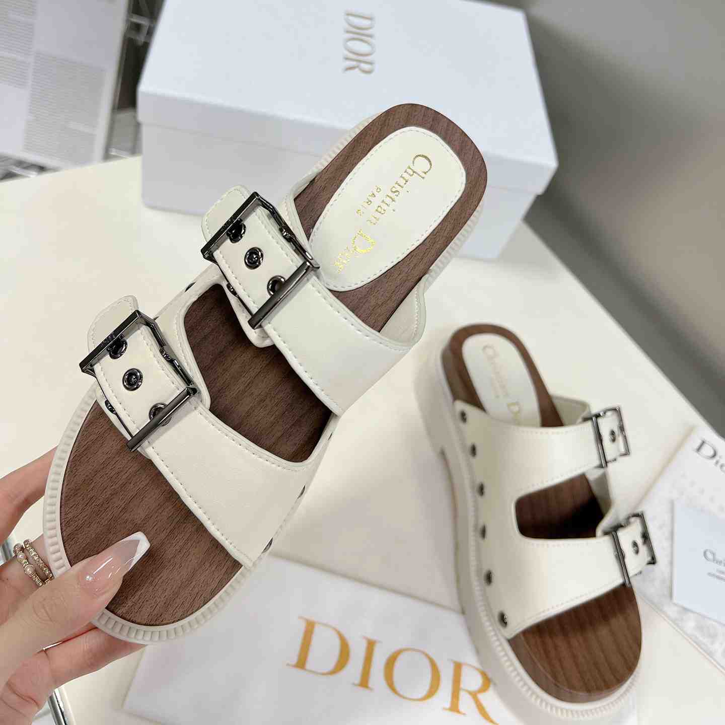 Dior Diorquake Strap Sandal - DopestKickz