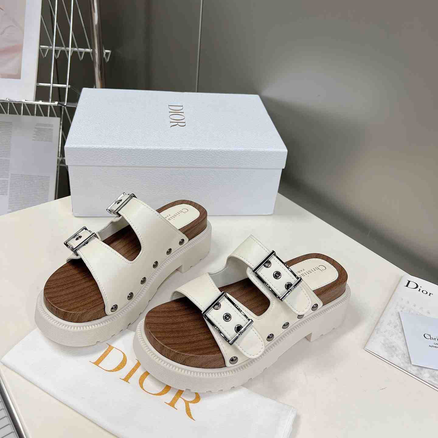 Dior Diorquake Strap Sandal - DopestKickz