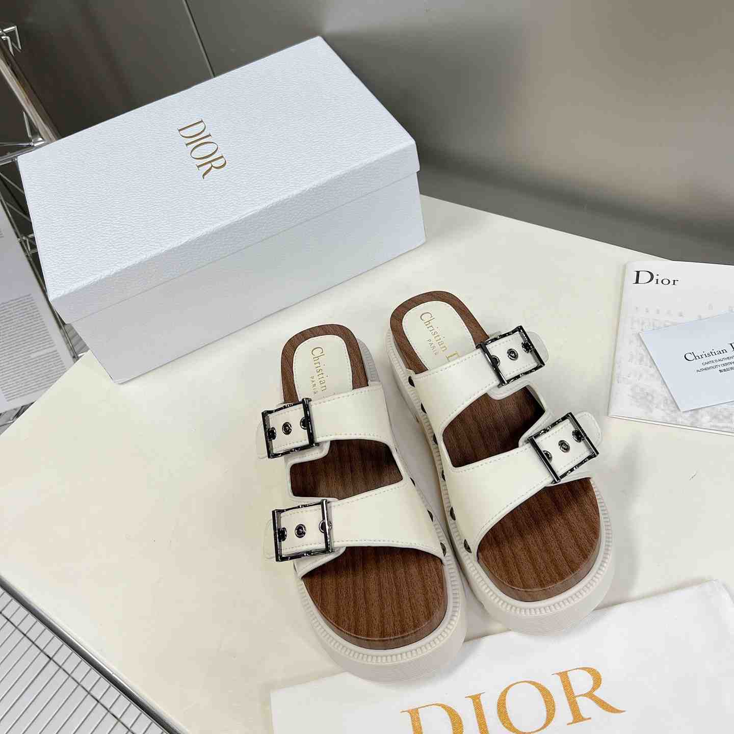 Dior Diorquake Strap Sandal - DopestKickz