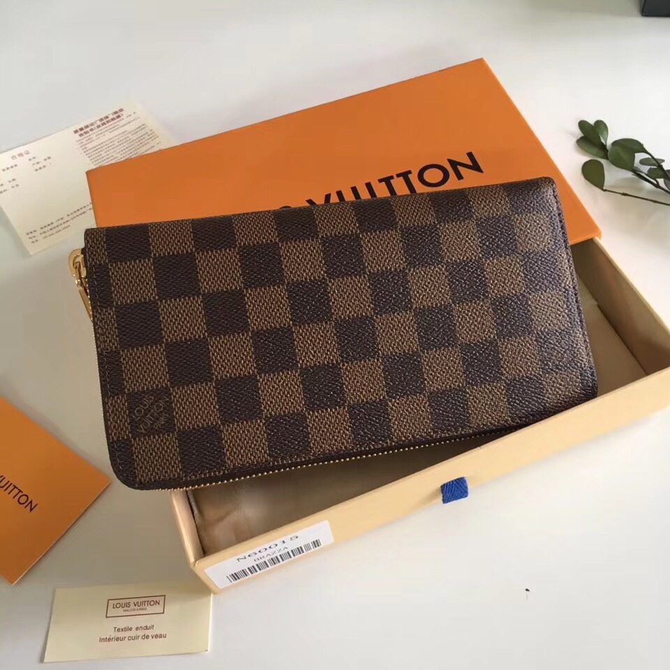 Louis Vuitton Zippy Wallet Vertical (19-10-1cm)     N60015 - DopestKickz