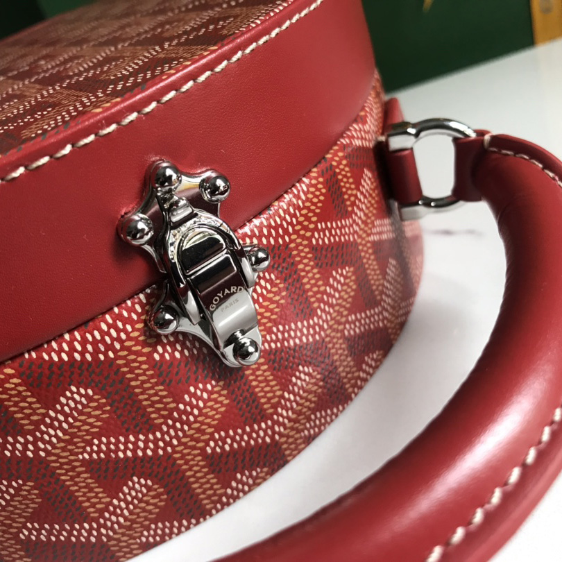 Goyard The Alto Hatbox Trunk Bag(18-16.5-7cm) - DopestKickz