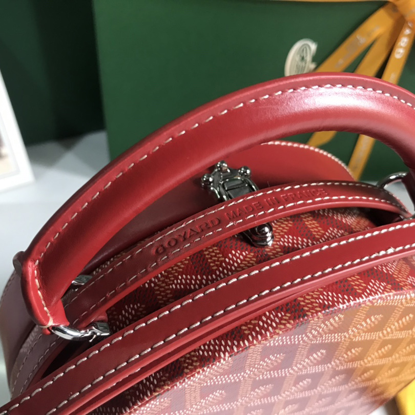 Goyard The Alto Hatbox Trunk Bag(18-16.5-7cm) - DopestKickz