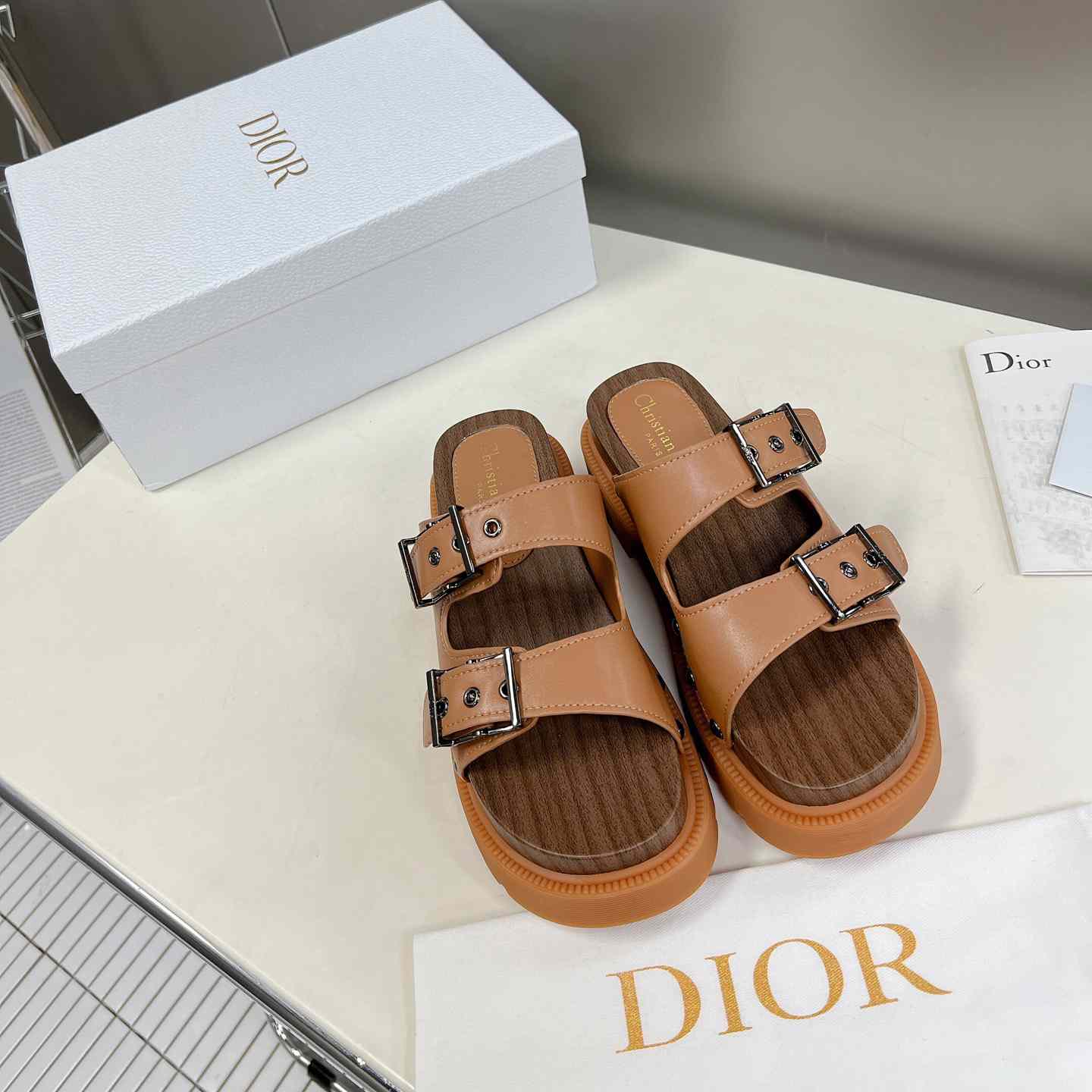 Dior Diorquake Strap Sandal - DopestKickz