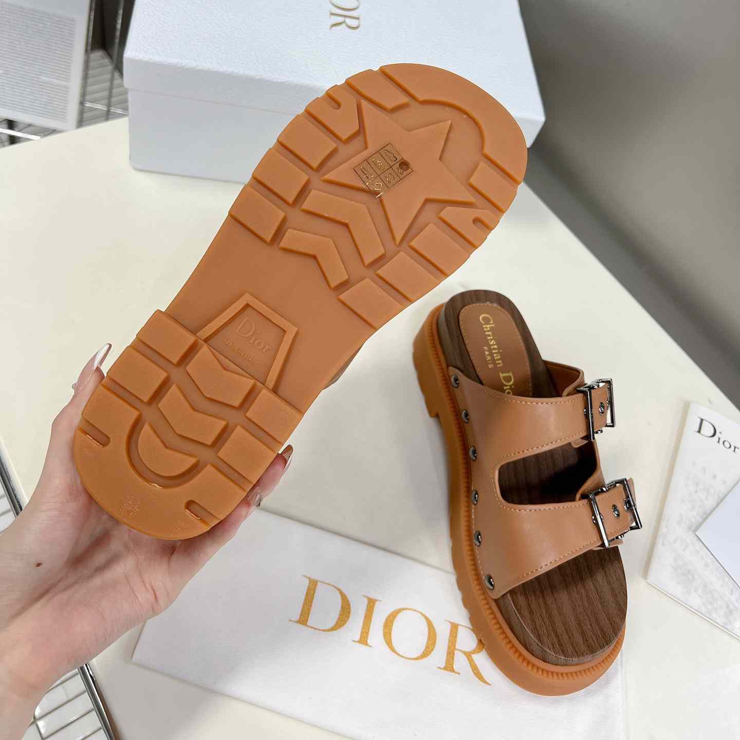 Dior Diorquake Strap Sandal - DopestKickz