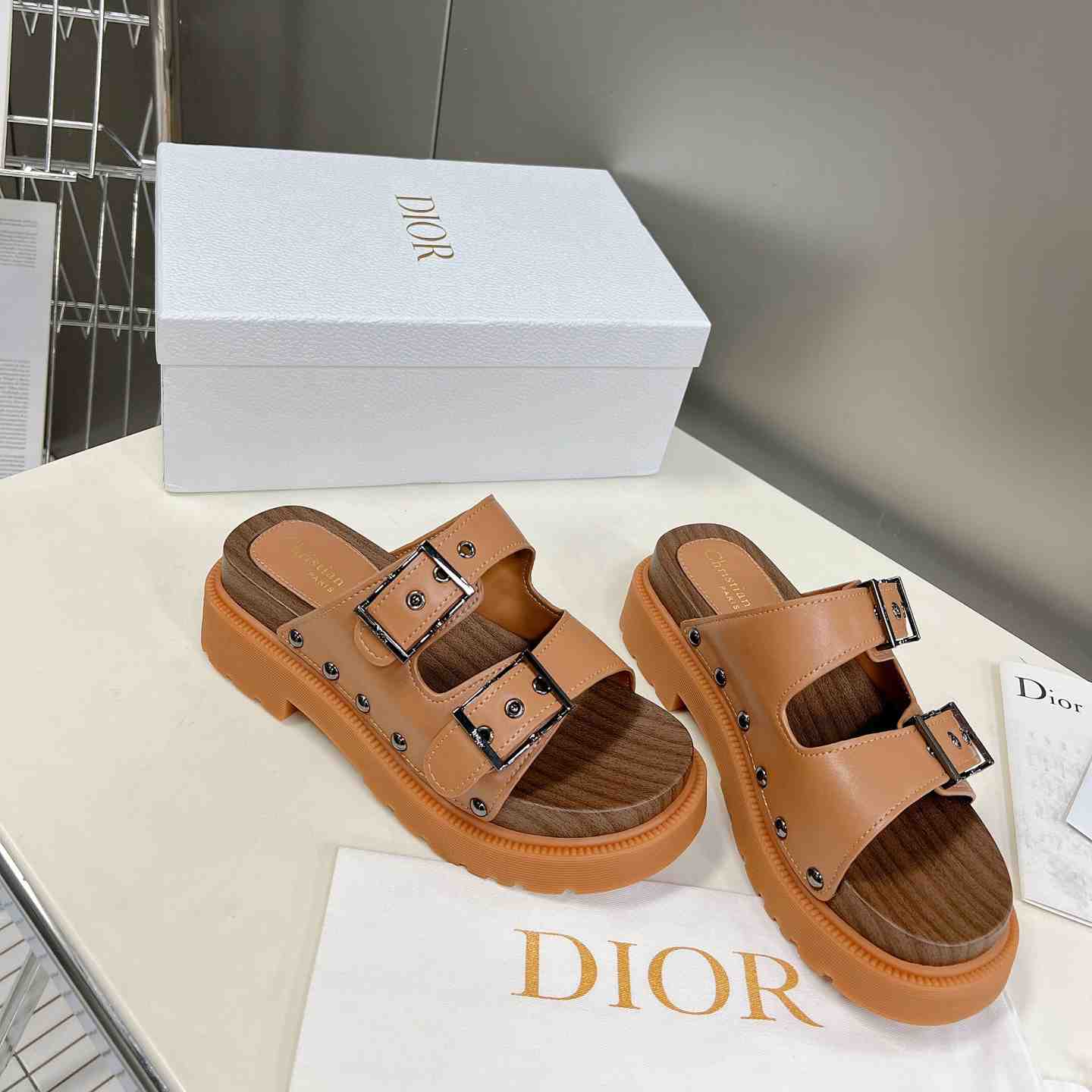 Dior Diorquake Strap Sandal - DopestKickz
