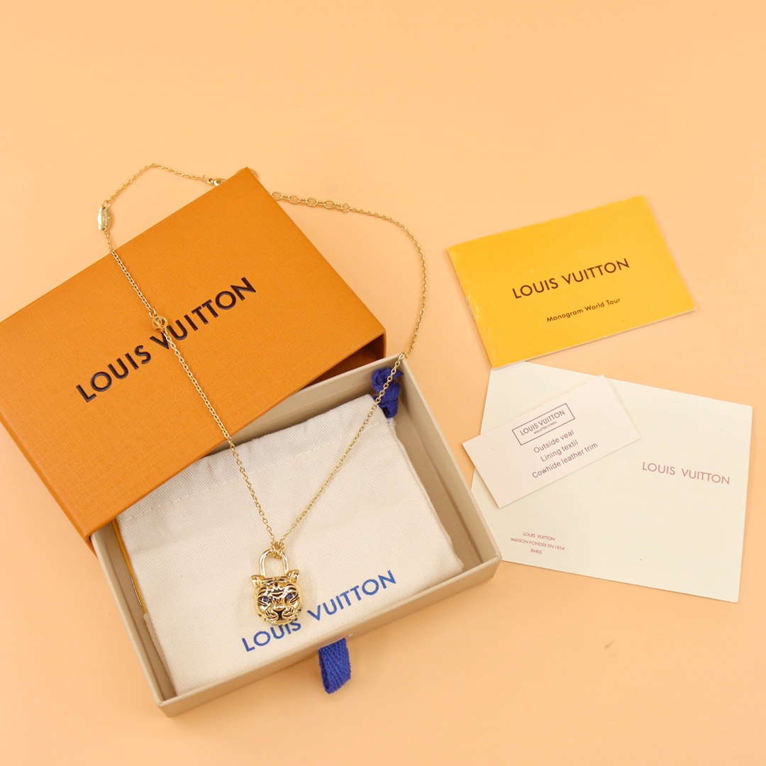 Louis Vuitton My LV Tiger Necklace     M00595 - DopestKickz