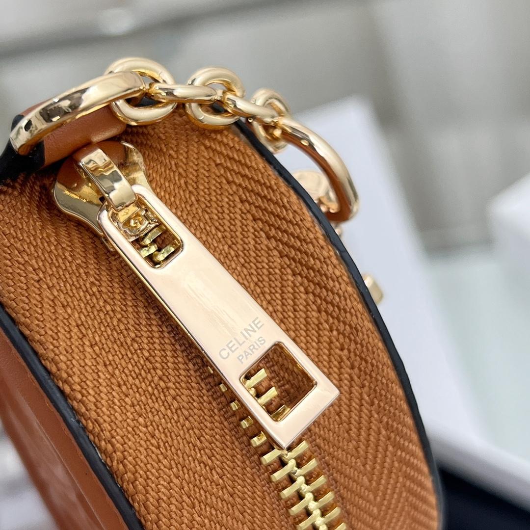 Celine Purse With Hook Cuir Triomphe In Smooth Calfskin  - DopestKickz