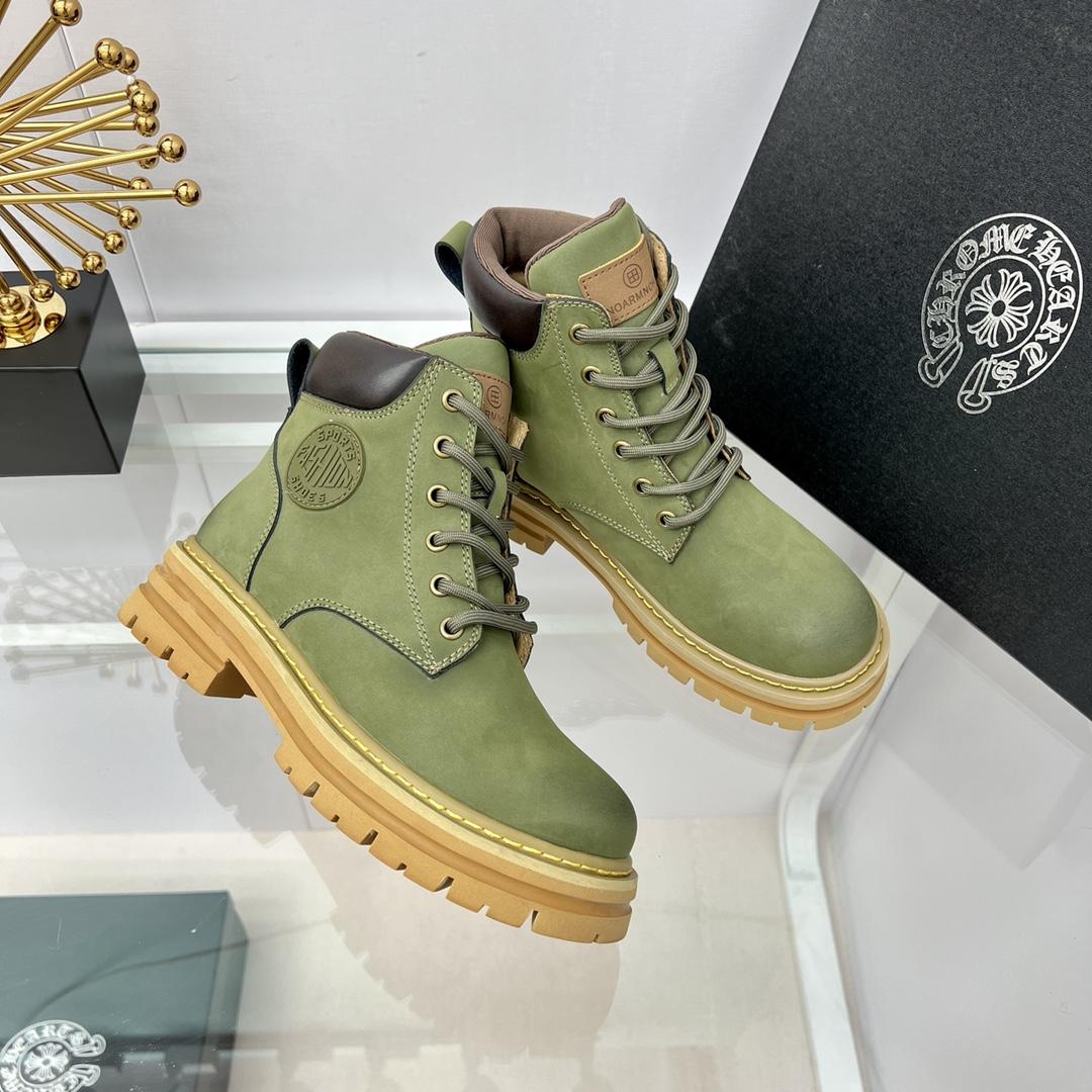 Timberland x Chrome Heart Classic Leather Boots - DopestKickz