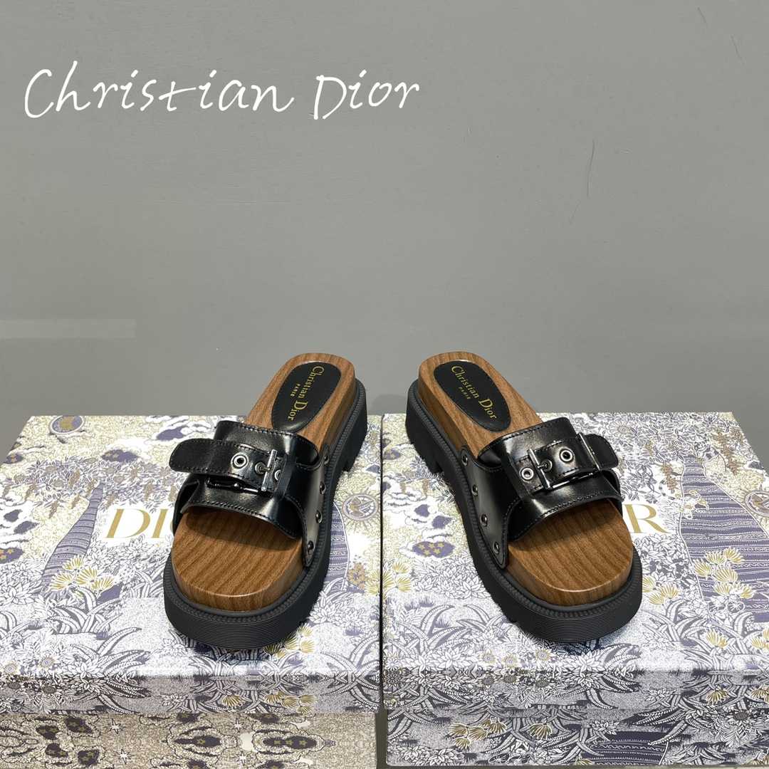 Dior Diorquake Strap Slide - DopestKickz