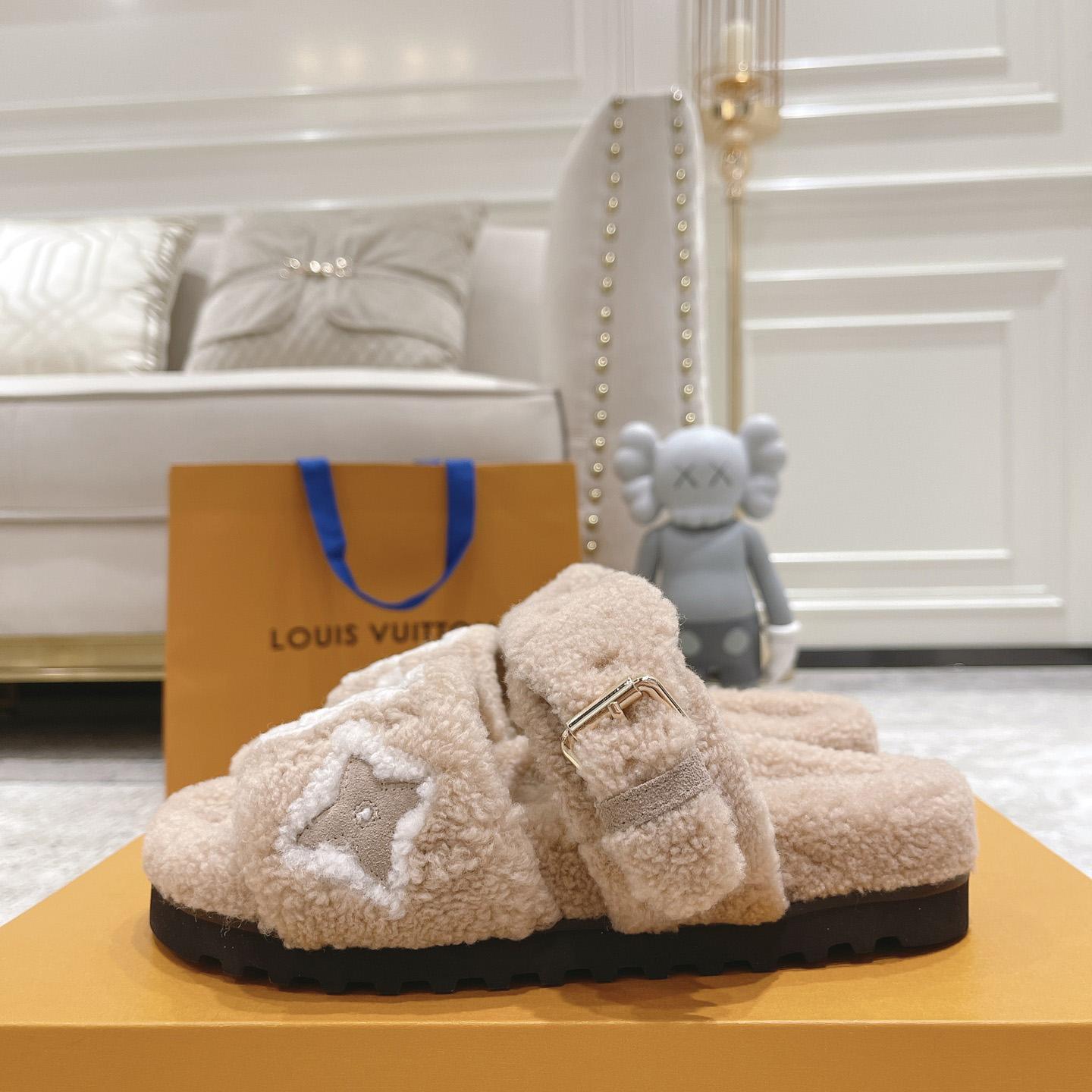 Louis Vuitton  Paseo Flat Comfort Mule - DopestKickz