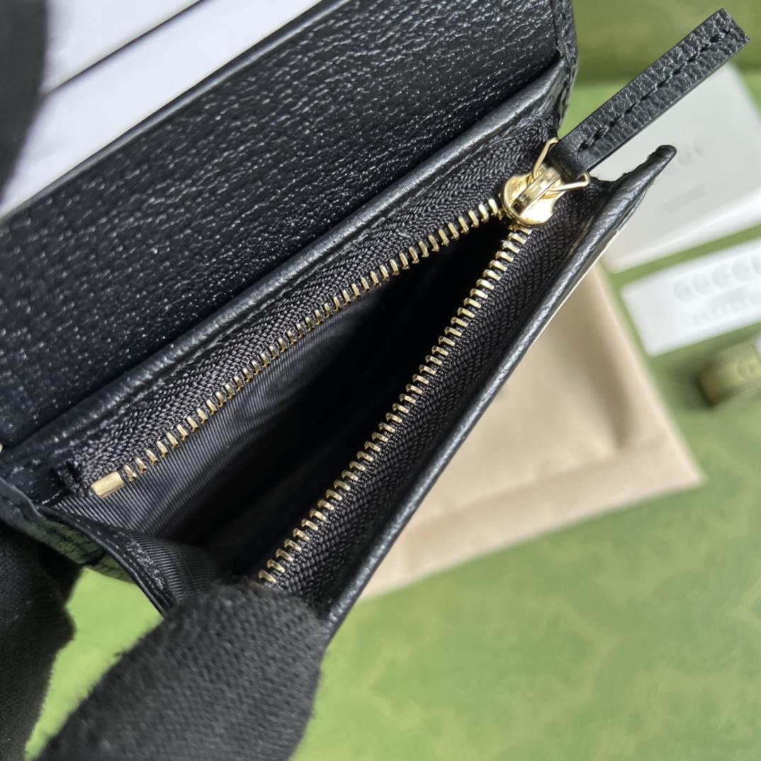 Gucci Horsebit 1955 Card Case Wallet(11-8.5-3cm)   621887 - DopestKickz