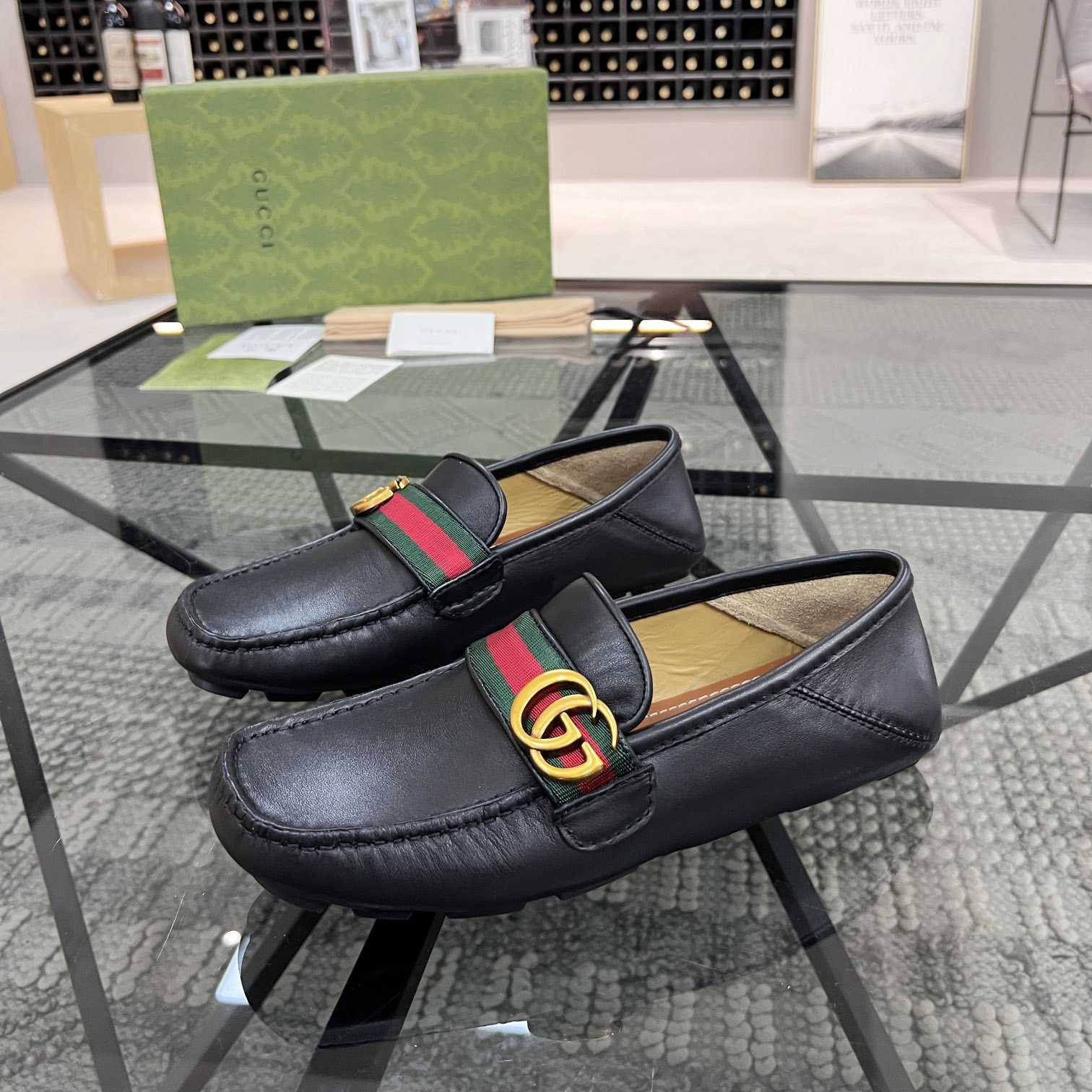 Gucci Men's Loafer With Interlocking G(upon uk size) - DopestKickz