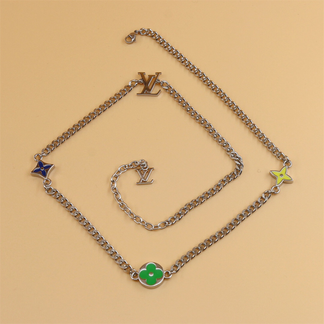 Louis Vuitton LV Sunrise Necklace   M00652 - DopestKickz