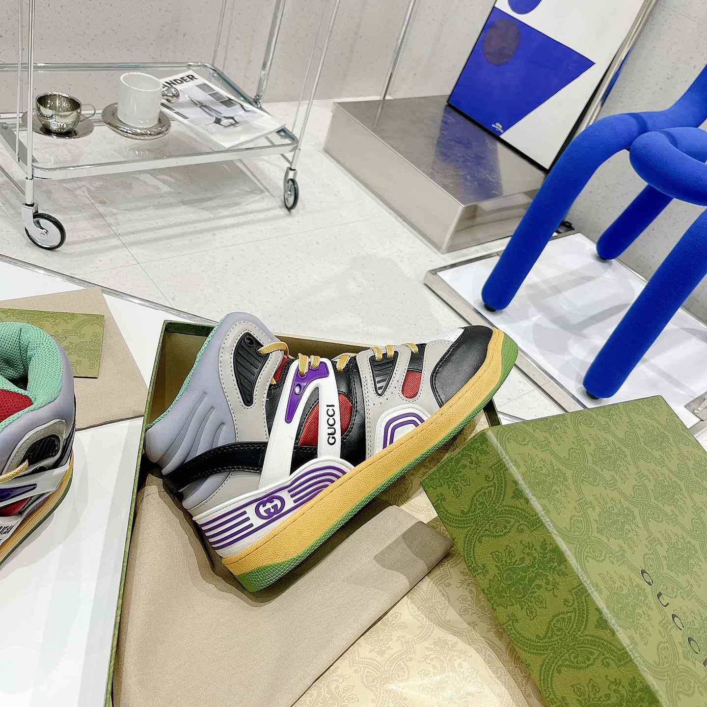 Gucci Basket Sneaker - DopestKickz