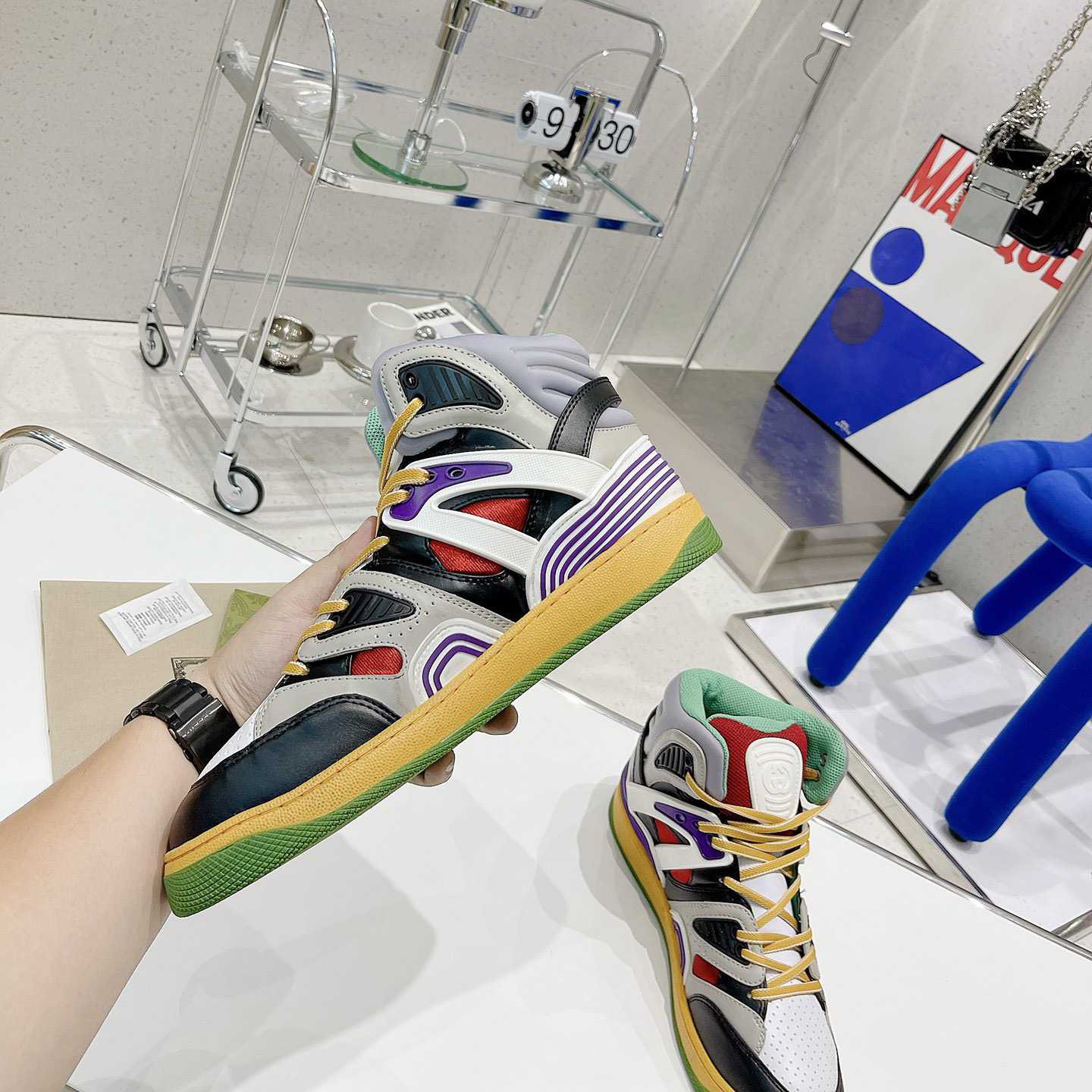 Gucci Basket Sneaker - DopestKickz