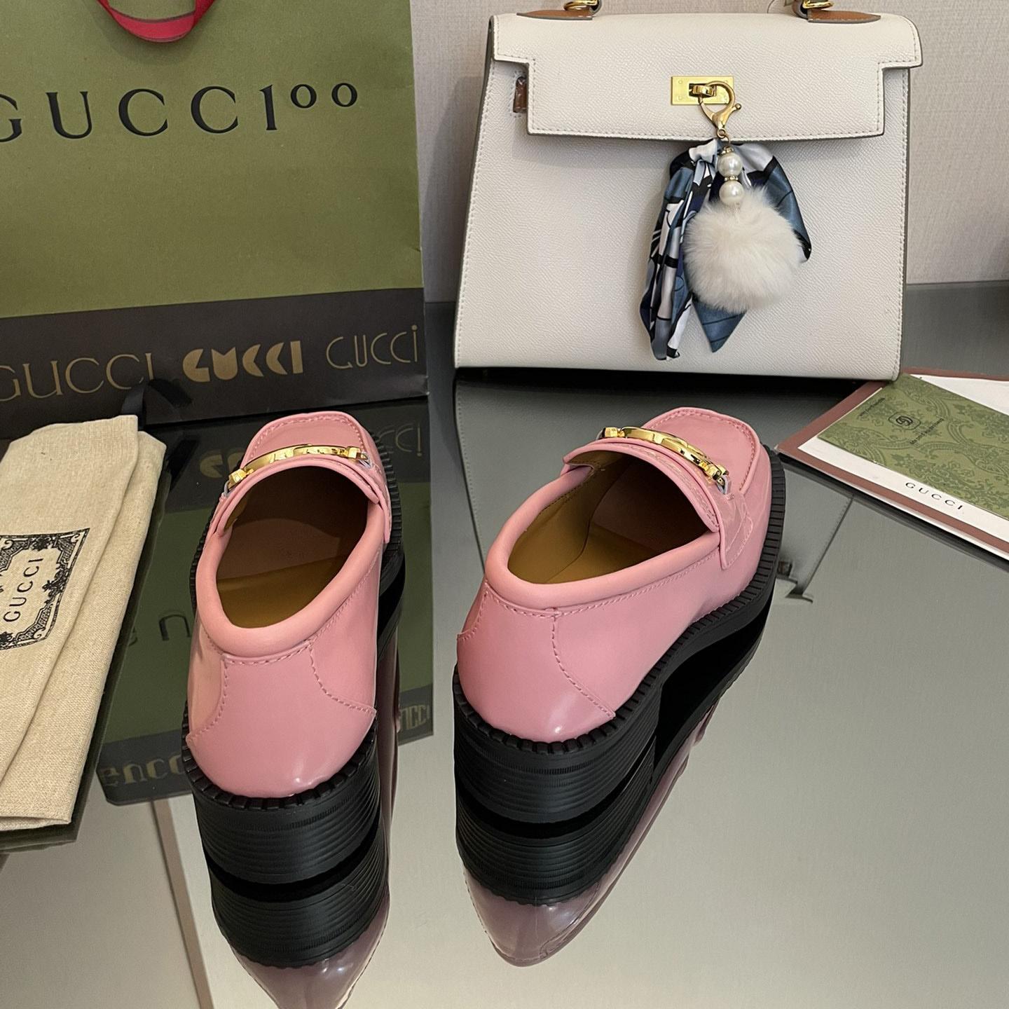 Gucci Women's Loafer With Interlocking G - DopestKickz