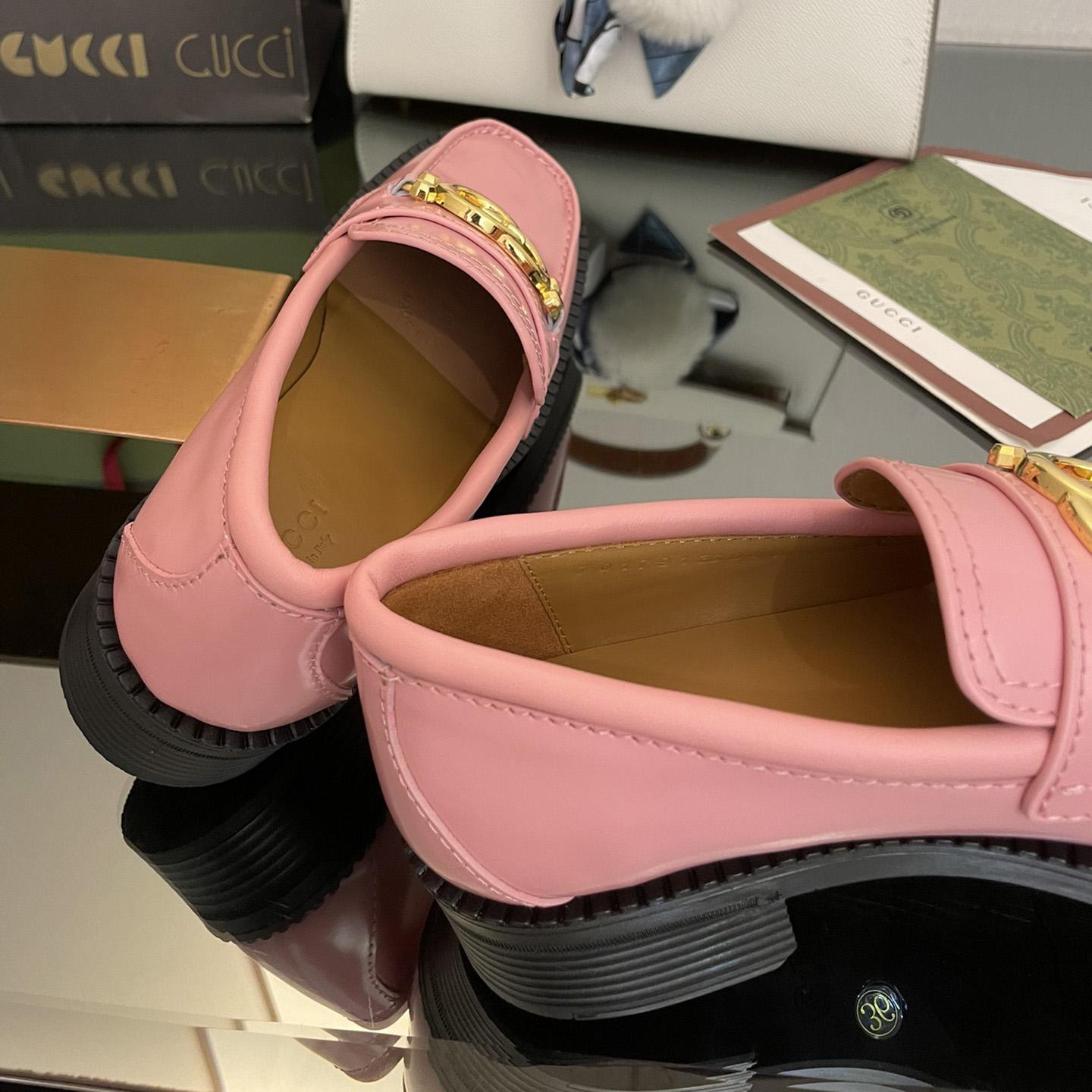 Gucci Women's Loafer With Interlocking G - DopestKickz