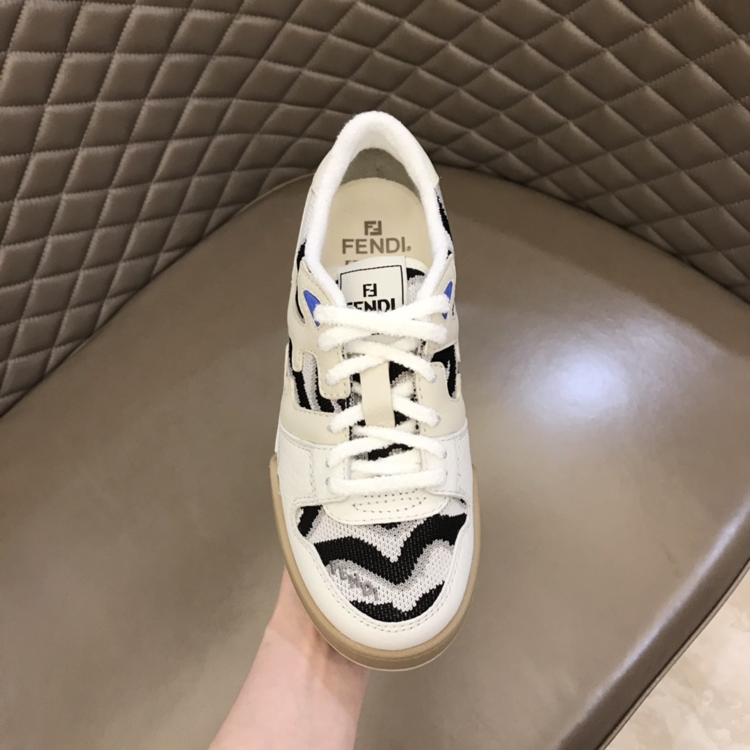 Fendi Match Low-Tops Sneakers - DopestKickz