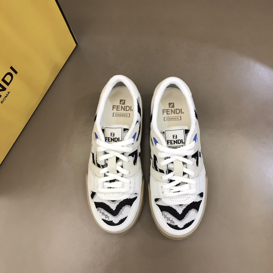 Fendi Match Low-Tops Sneakers - DopestKickz