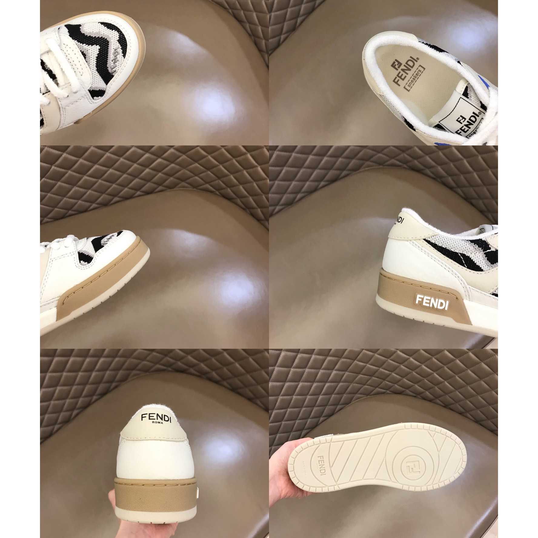 Fendi Match Low-Tops Sneakers - DopestKickz