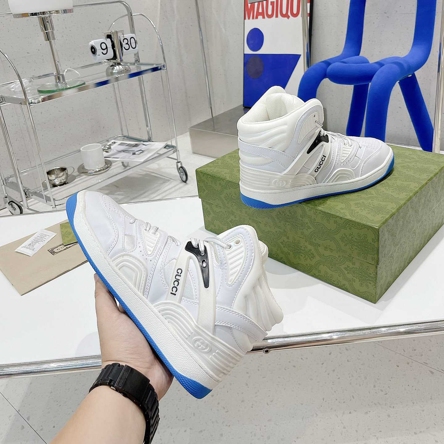 Gucci Basket Sneaker(upon uk size) - DopestKickz