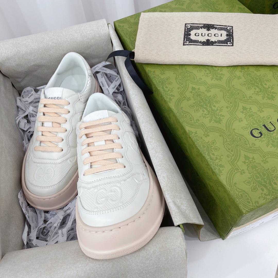 Gucci GG Embossed Sneaker - DopestKickz