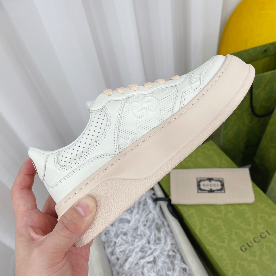 Gucci GG Embossed Sneaker - DopestKickz