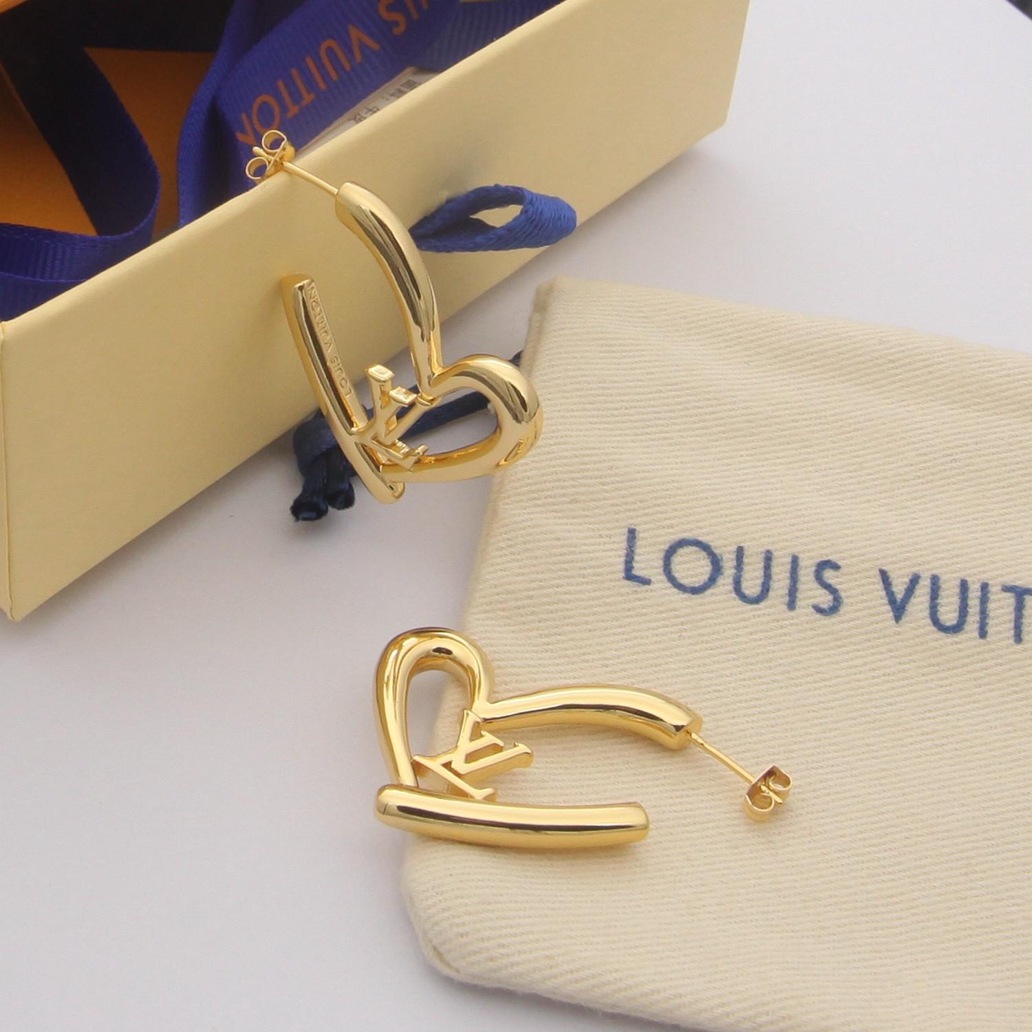 Louis Vuitton Fall in Love Earrings PM    M00463 - DopestKickz