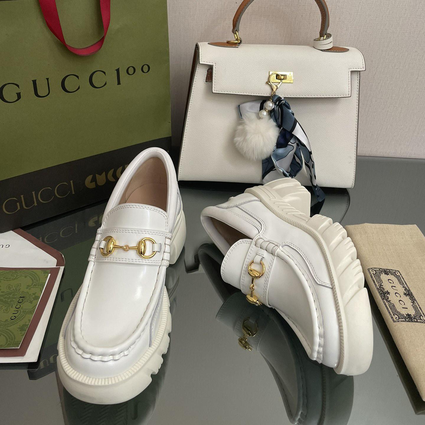 Gucci Women's Loafer With Horsebit - DopestKickz