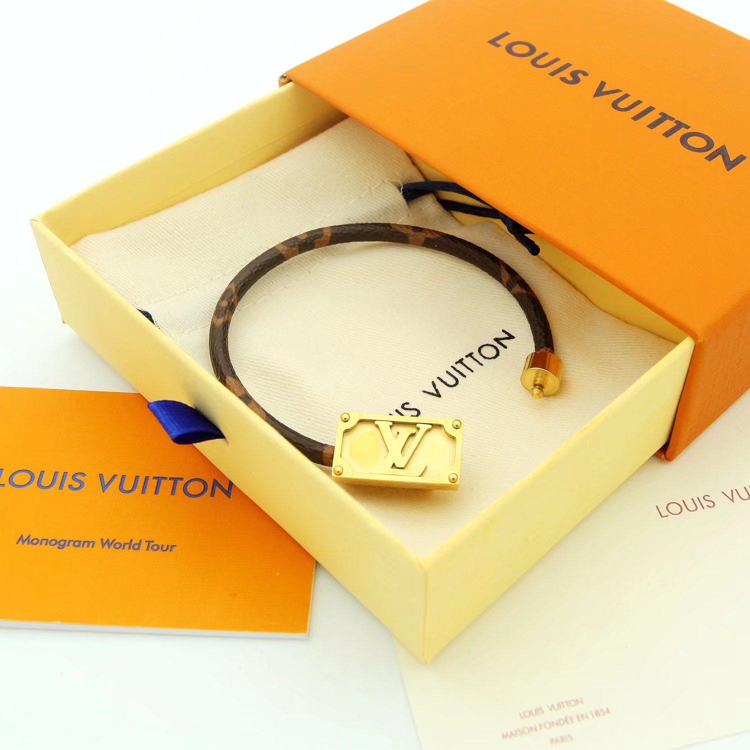 Louis Vuitton x Nigo Keep It Trunk Bracelet Monogram - DopestKickz
