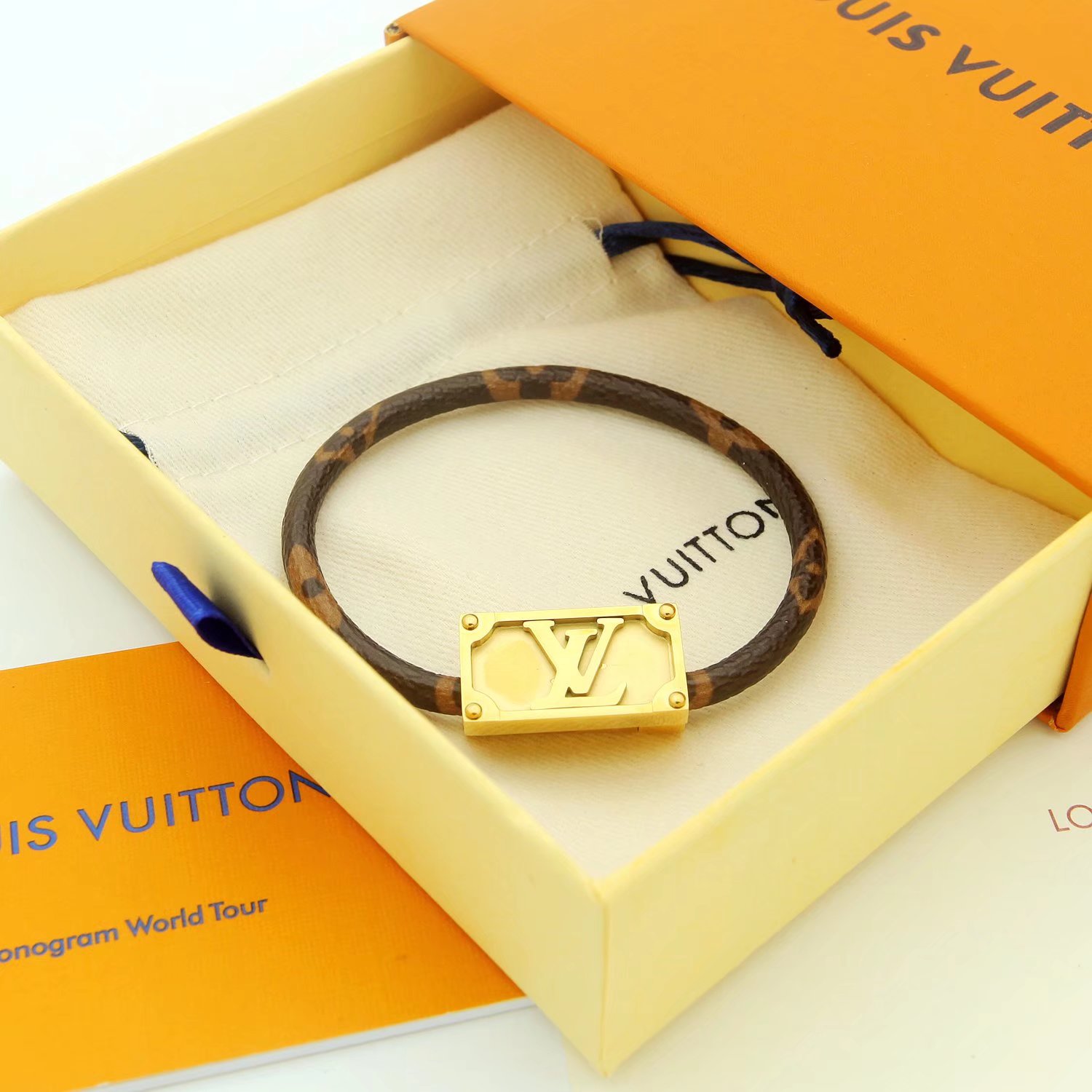 Louis Vuitton x Nigo Keep It Trunk Bracelet Monogram - DopestKickz