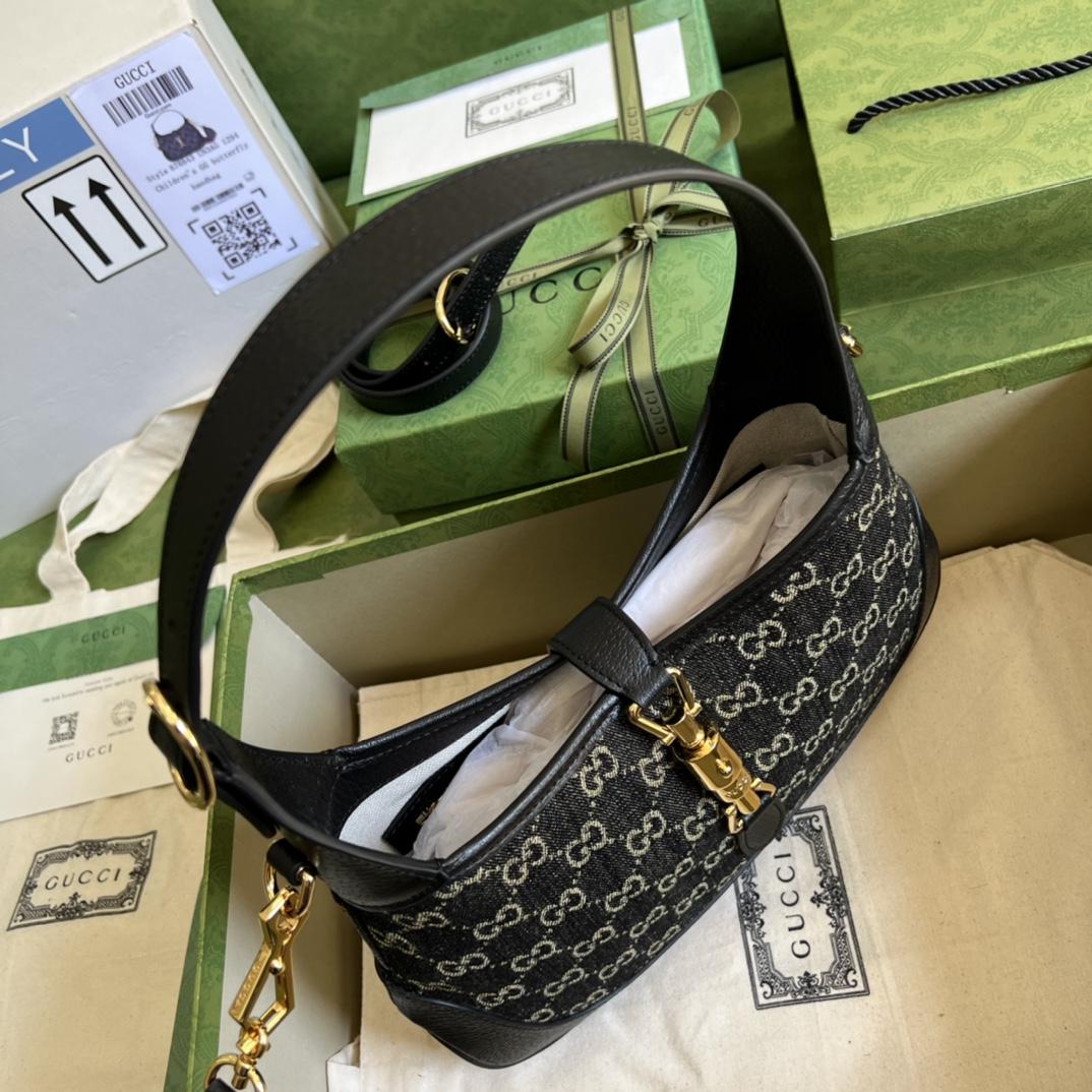 Gucci Jackie 1961 Small Shoulder Bag(28-19-4.5cm) - DopestKickz
