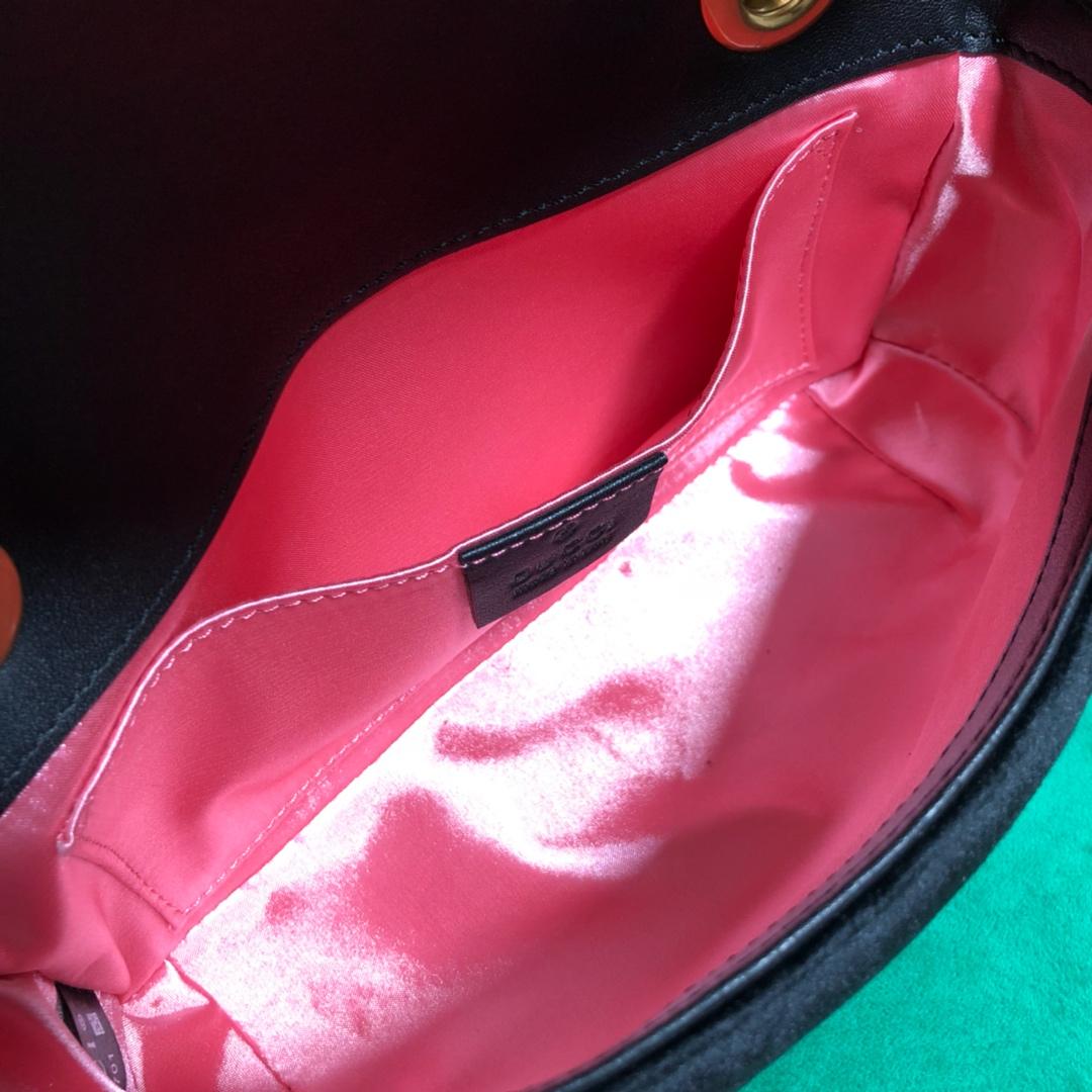 Gucci GG Marmont Mini Shoulder Bag(22-13-6cm) - DopestKickz