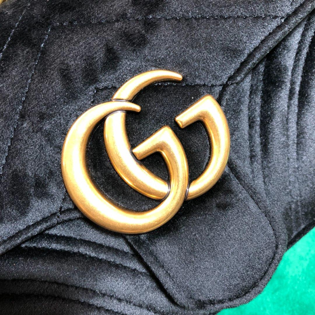 Gucci GG Marmont Mini Shoulder Bag(22-13-6cm) - DopestKickz