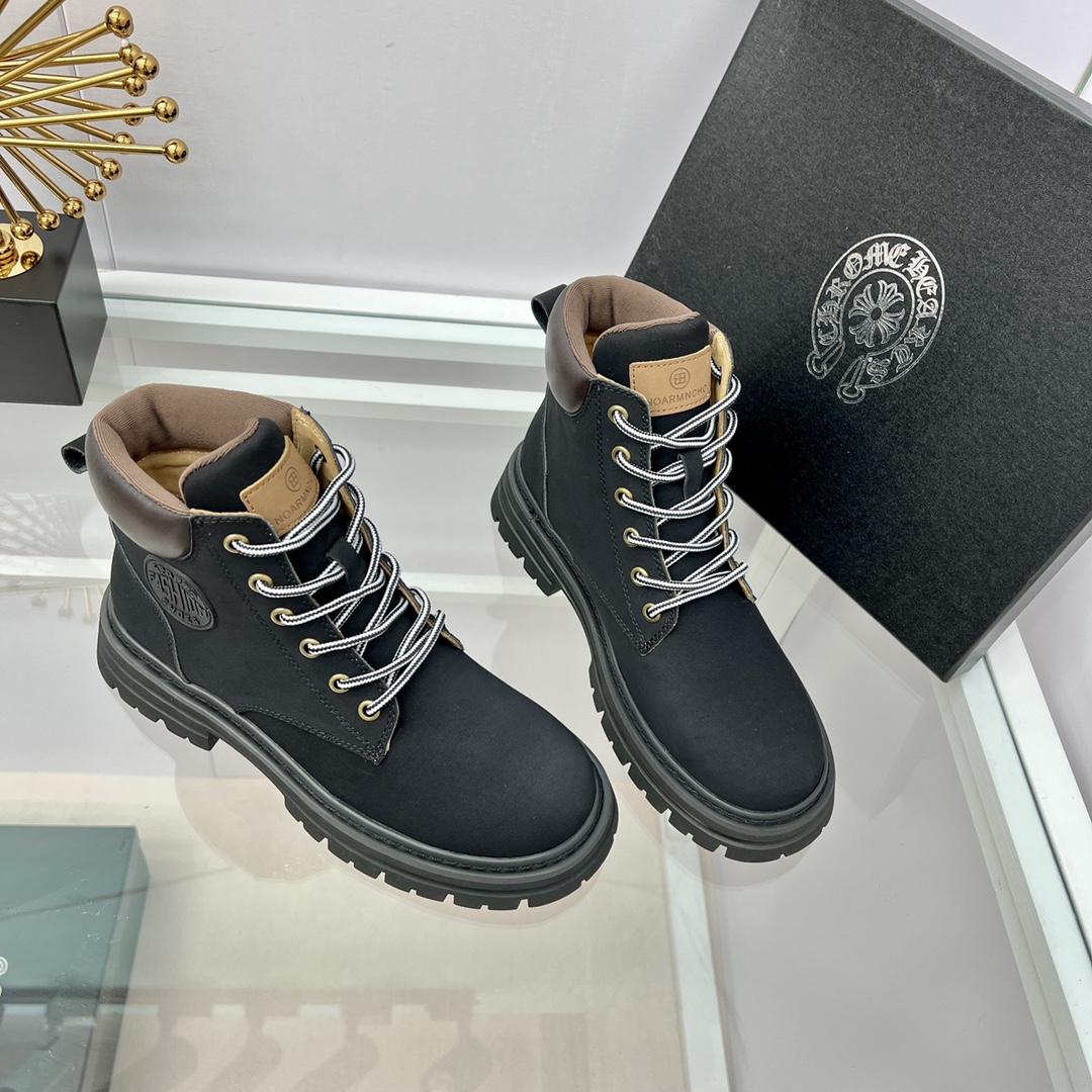 Timberland x Chrome Heart Classic Leather Boots - DopestKickz