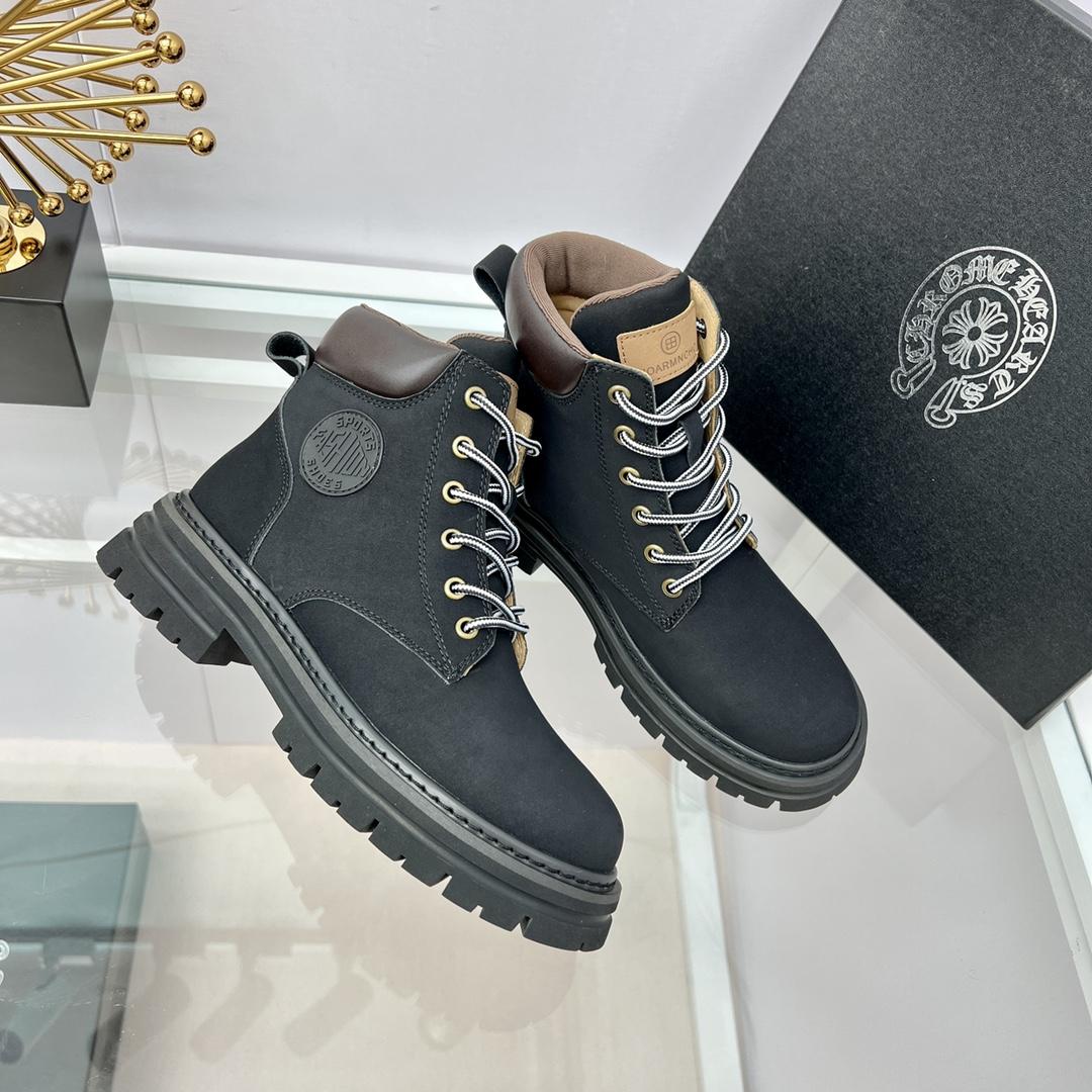 Timberland x Chrome Heart Classic Leather Boots - DopestKickz