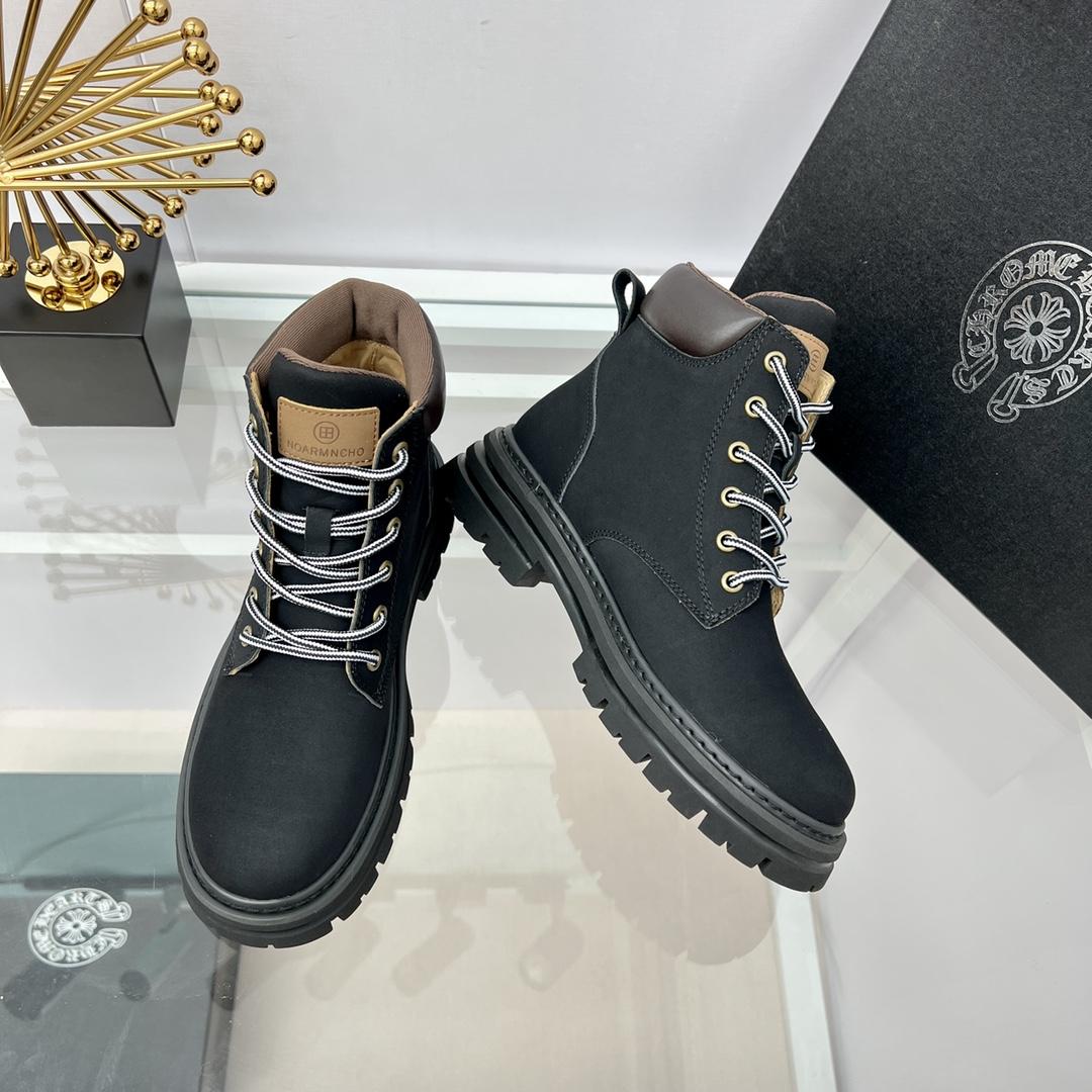 Timberland x Chrome Heart Classic Leather Boots - DopestKickz
