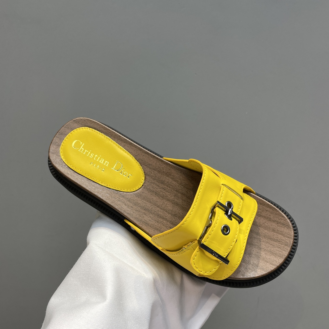 Dior Diorquake Strap Slide - DopestKickz