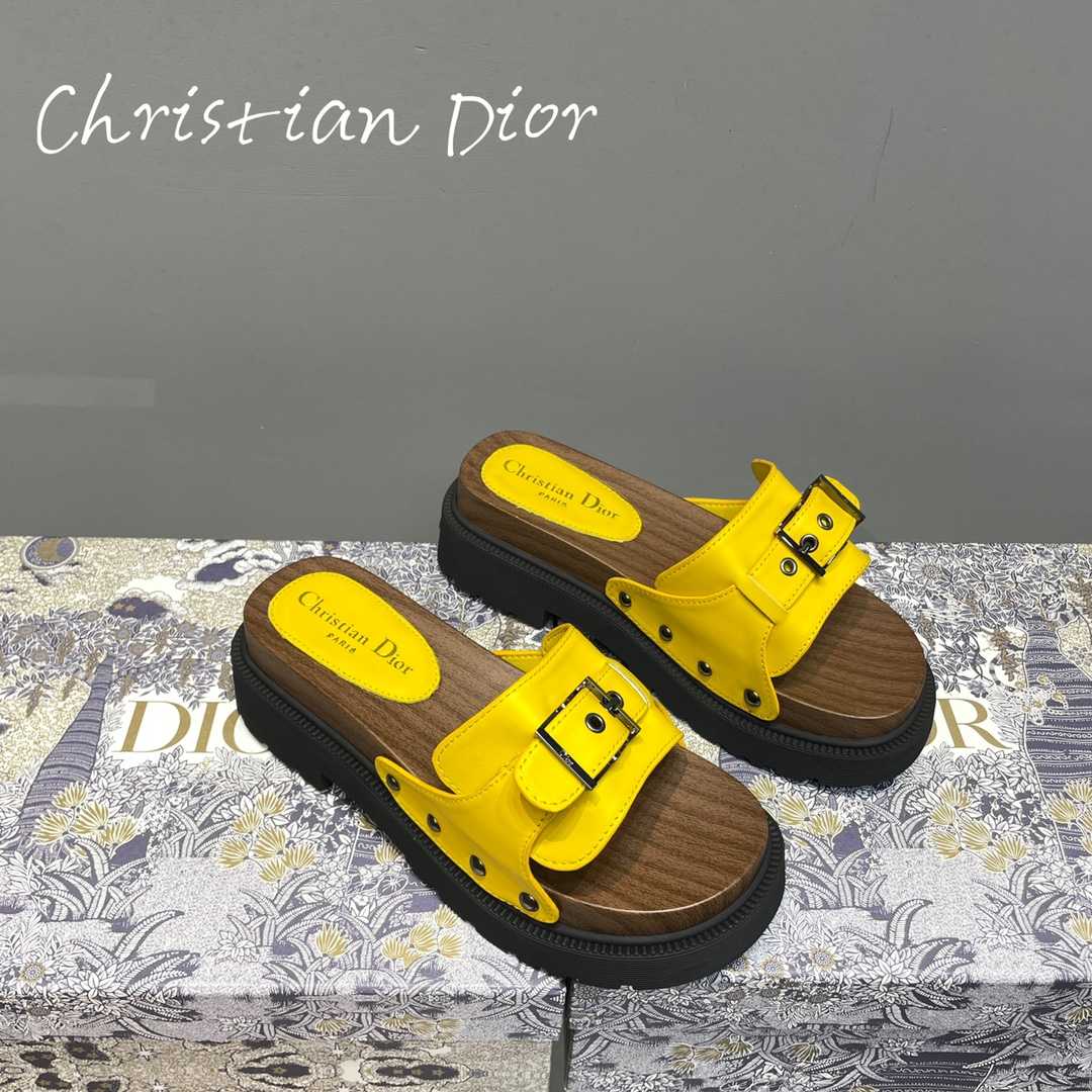 Dior Diorquake Strap Slide - DopestKickz