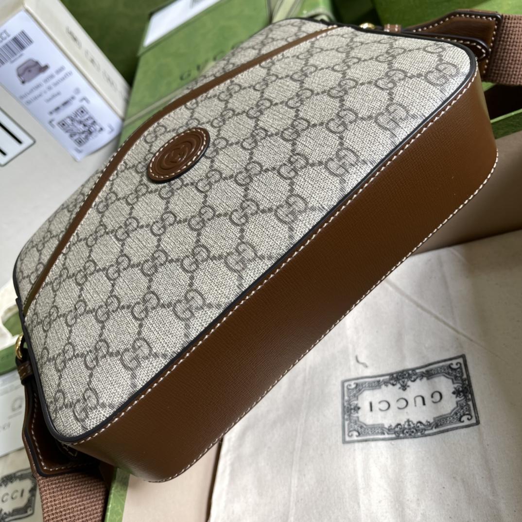 Gucci Messenger Bag With Interlocking G(25.5-20-6cm) - DopestKickz