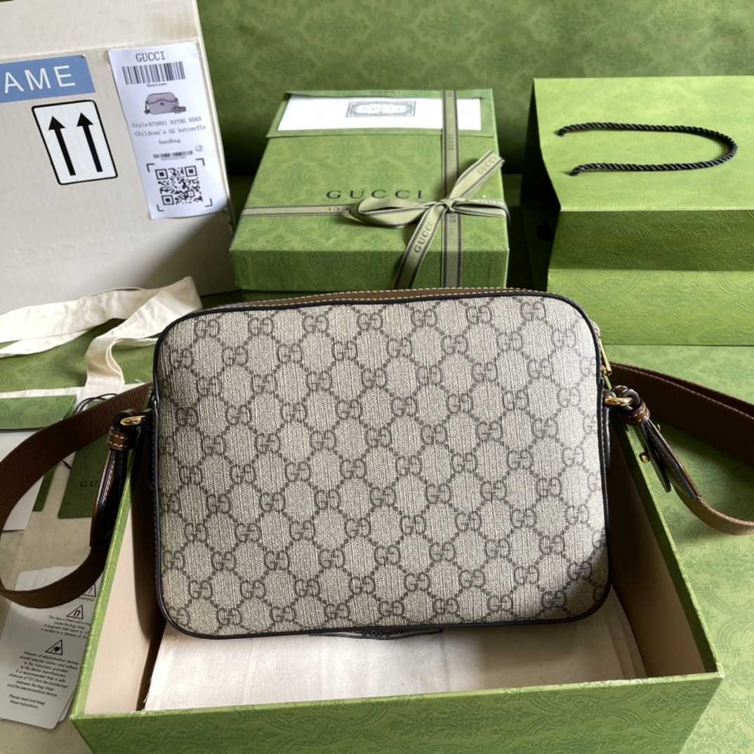 Gucci Messenger Bag With Interlocking G(25.5-20-6cm) - DopestKickz